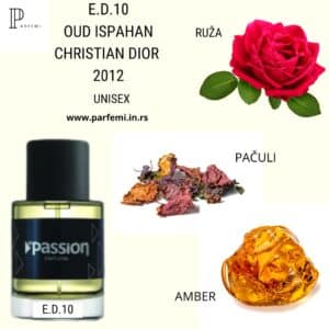 E.D.10 OUD ISPAHAN CHRISTIAN DIOR 2012