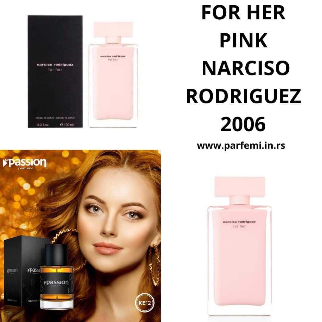 K.N.9 FOR HER PINK NARCISO RODRIGUEZ 2006