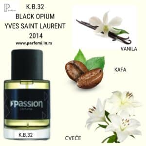 K.B.32 BLACK OPIUM YVES SAINT LAURENT 2014