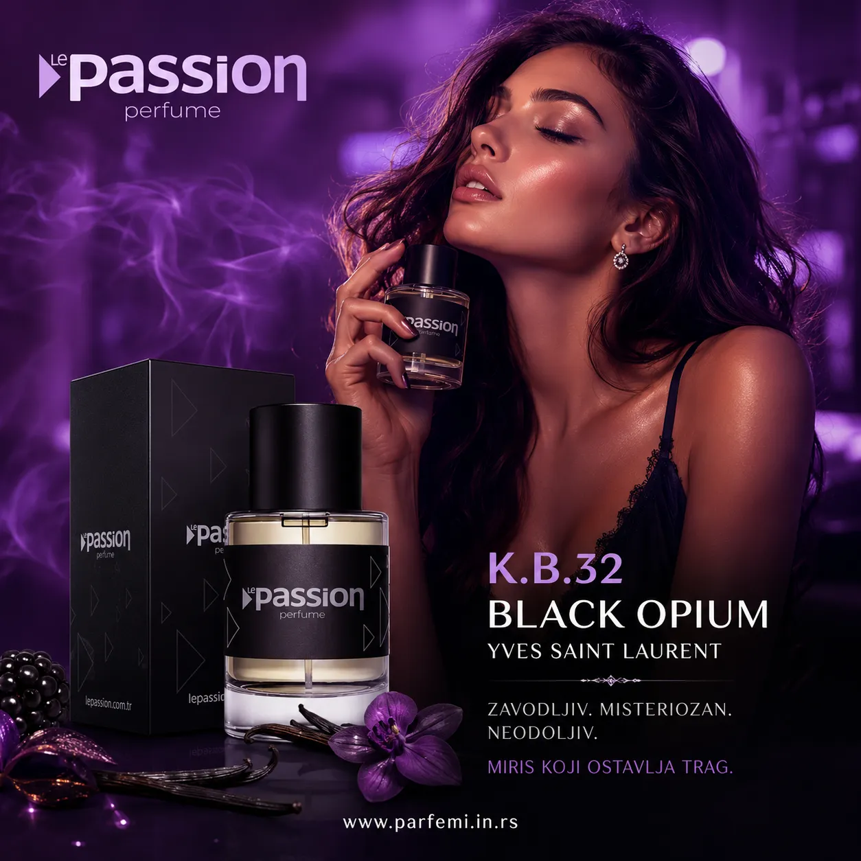K.B.32 BLACK OPIUM YVES SAINT LAURENT