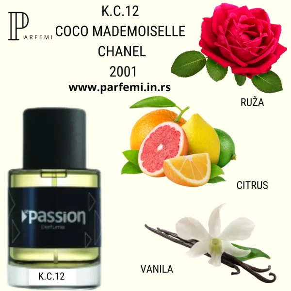 K.C.12 COCO MADEMOISELLE CHANEL 2001 K.C.12 COCO MADEMOISELLE CHANEL 2001